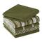 DII® Assorted Sage Dishtowel & Dishcloth (Set of 5)